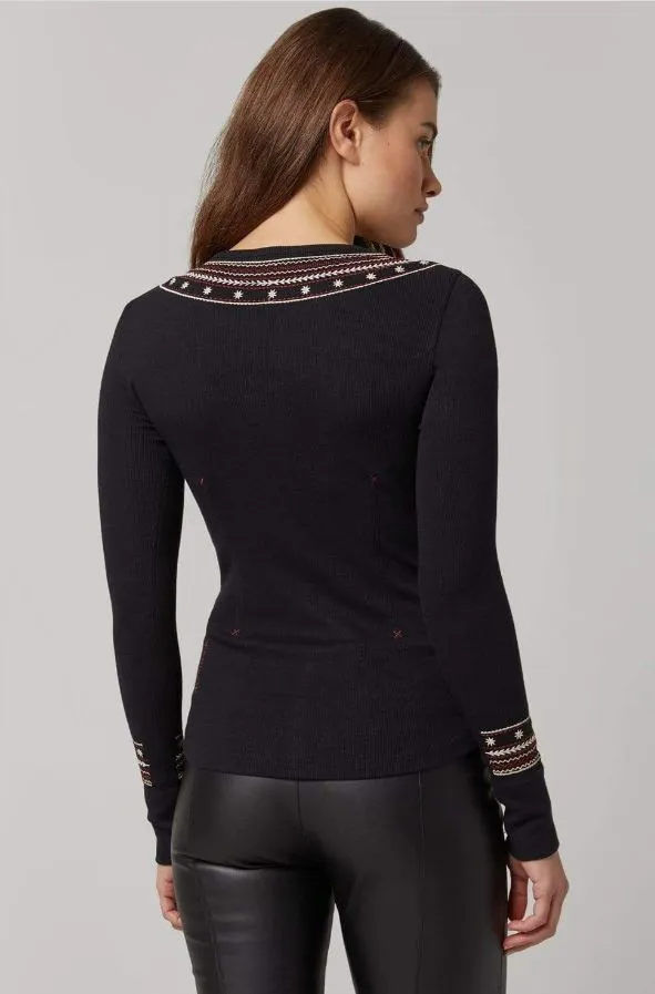 Alp N Rock Leia Henley - Black