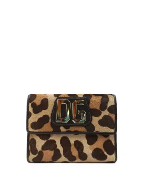 Animal Print Wallet Multicolor