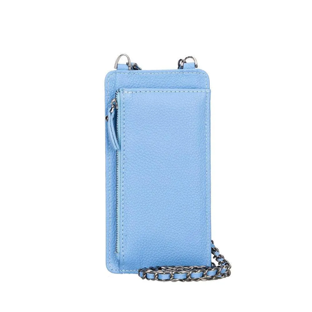 Avjin Crossbody Leather Bag Compatible with Phones up to 6.9"