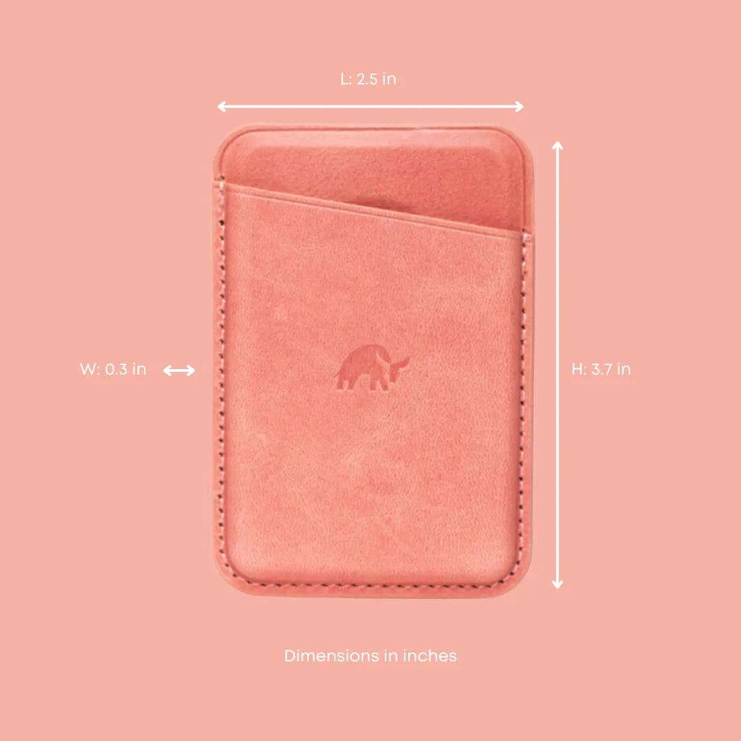 BACKORDER Leather Magnetic Wallet - SOUTH BEACH