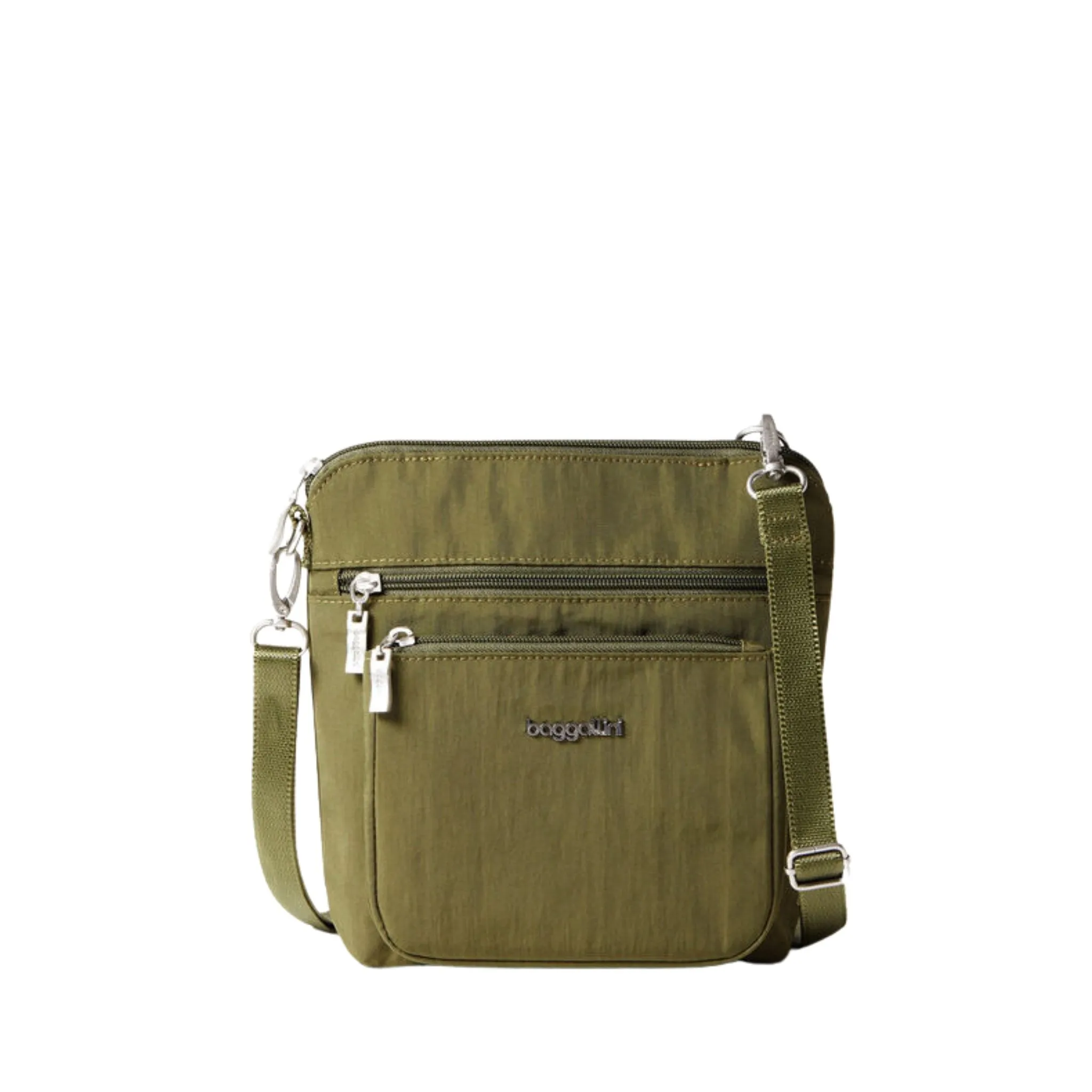 Baggallini Women's Modern Pocket CrossBody - Fatigue