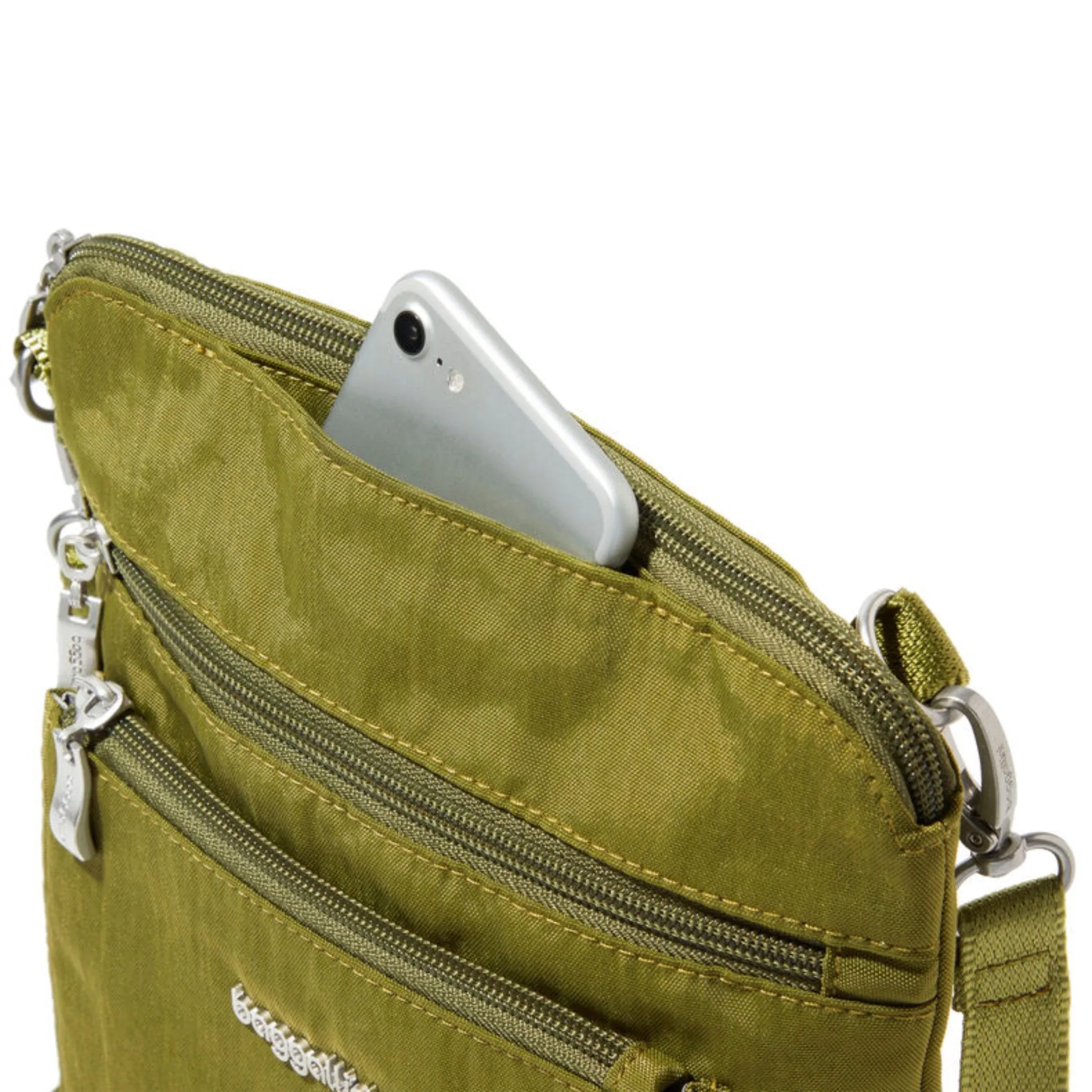 Baggallini Women's Modern Pocket CrossBody - Fatigue