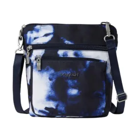 Baggallini Women's Modern Pocket CrossBody - Navy Ink Tie Dye