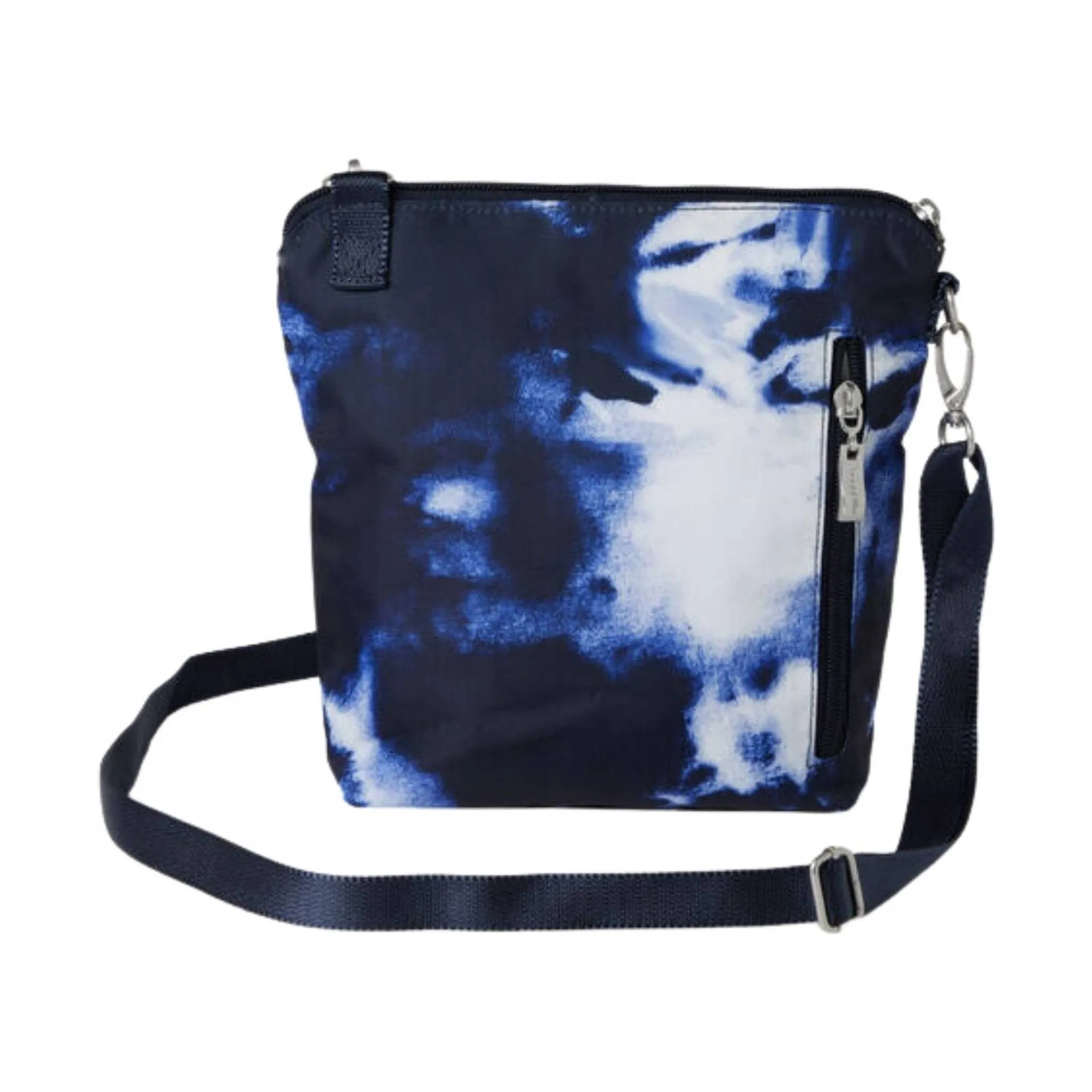 Baggallini Women's Modern Pocket CrossBody - Navy Ink Tie Dye