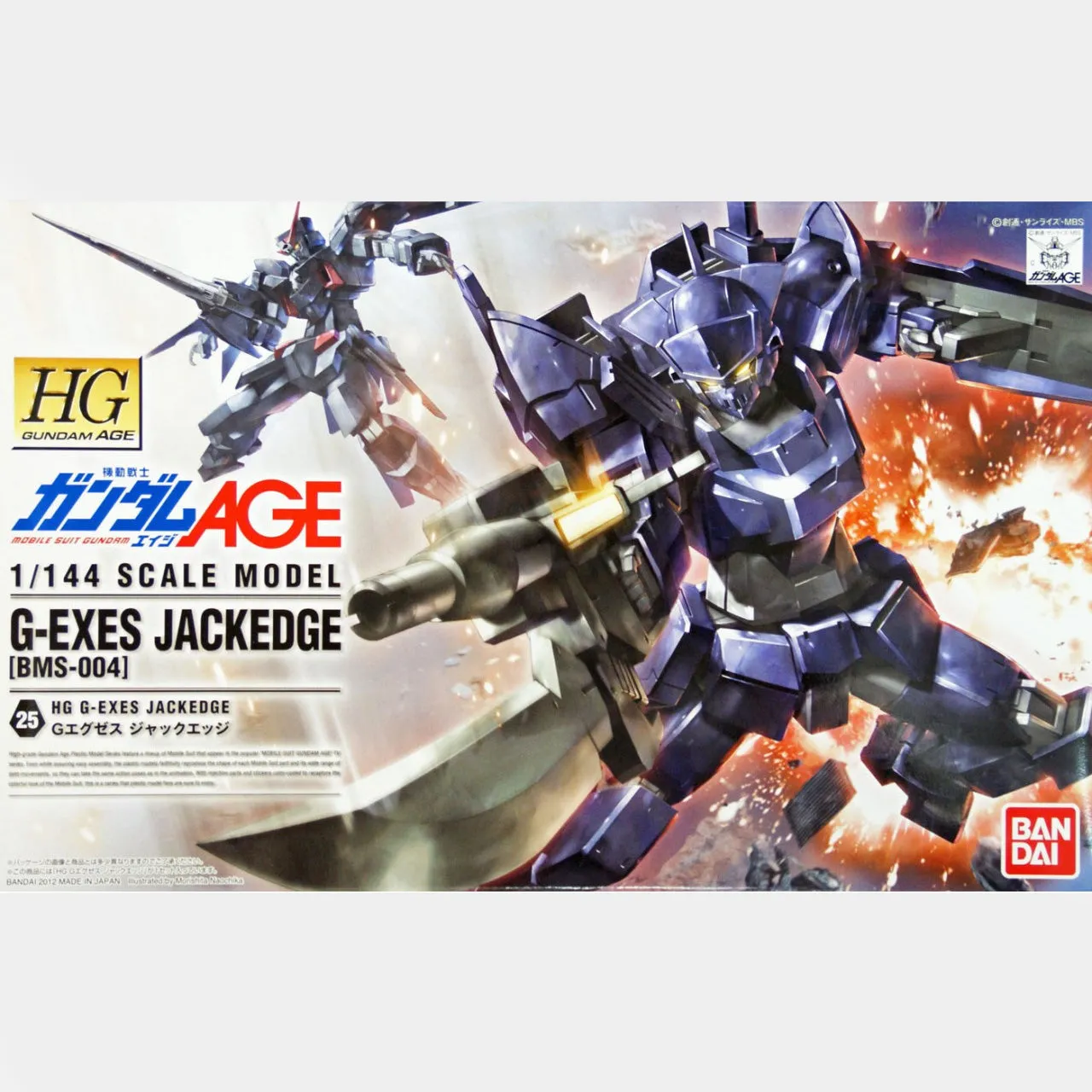 Bandai HG 1/144 AGE BMS-004 G-Exes Jackedge