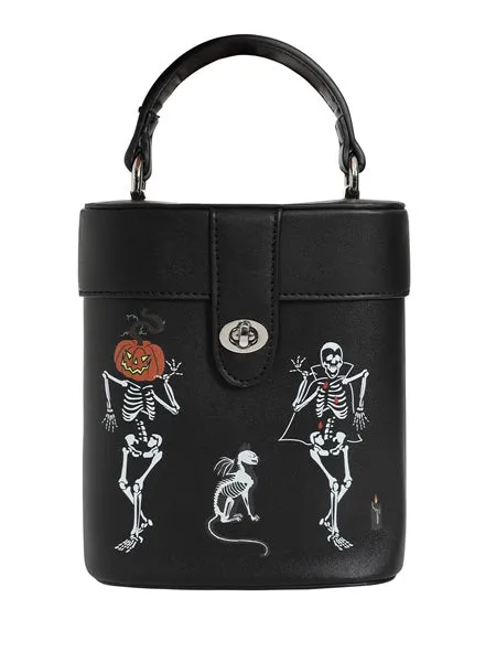 Barbara Skeleton Boo-gie Bag Purse