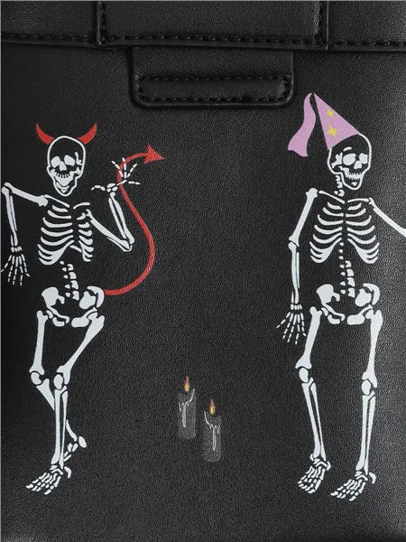 Barbara Skeleton Boo-gie Bag Purse