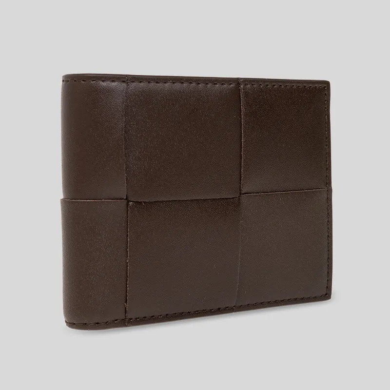 BOTTEGA VENETA Cassette Bi-Fold Wallet Brown 743004