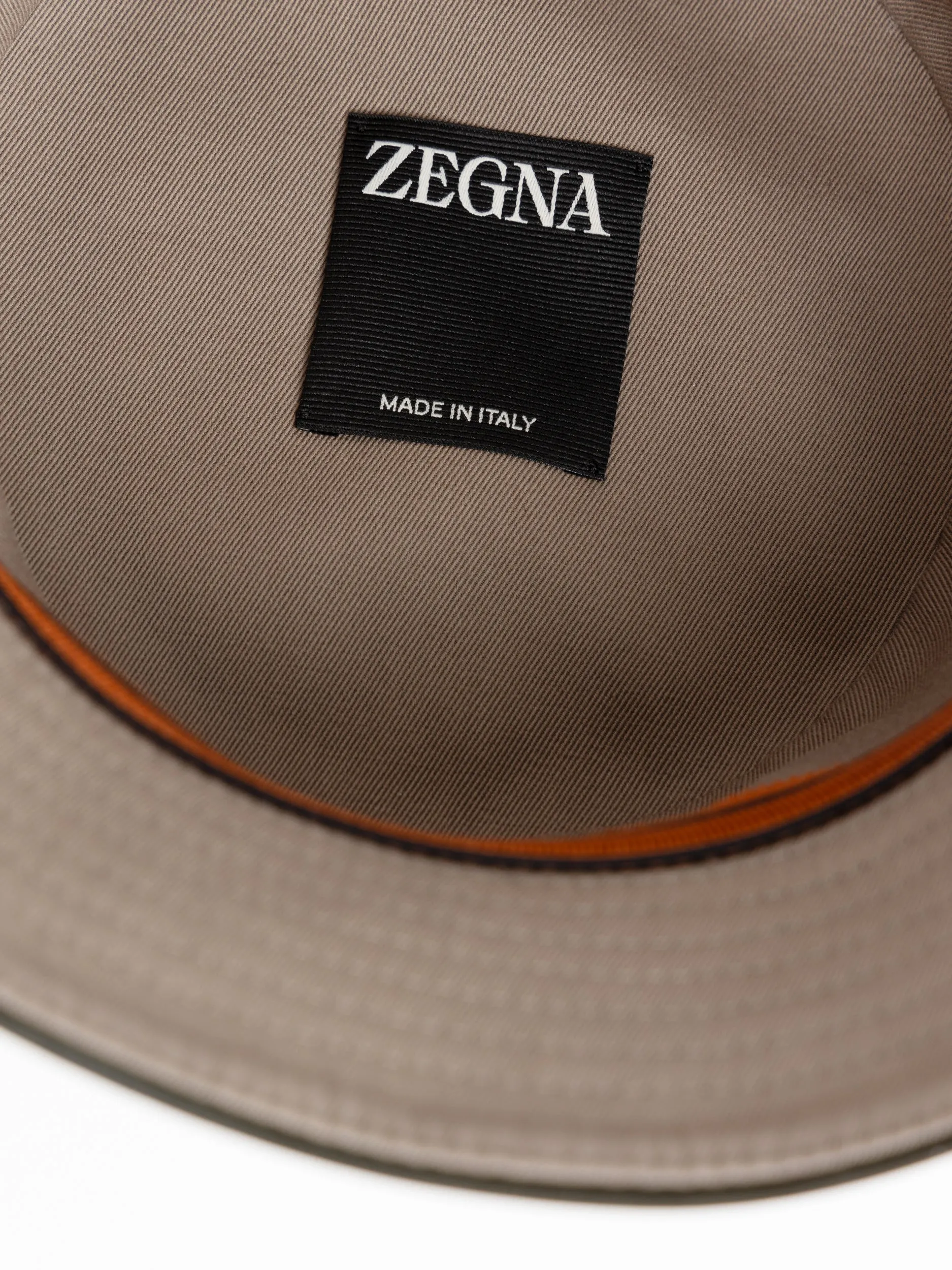 Brown Cotton-Wool Bucket Hat