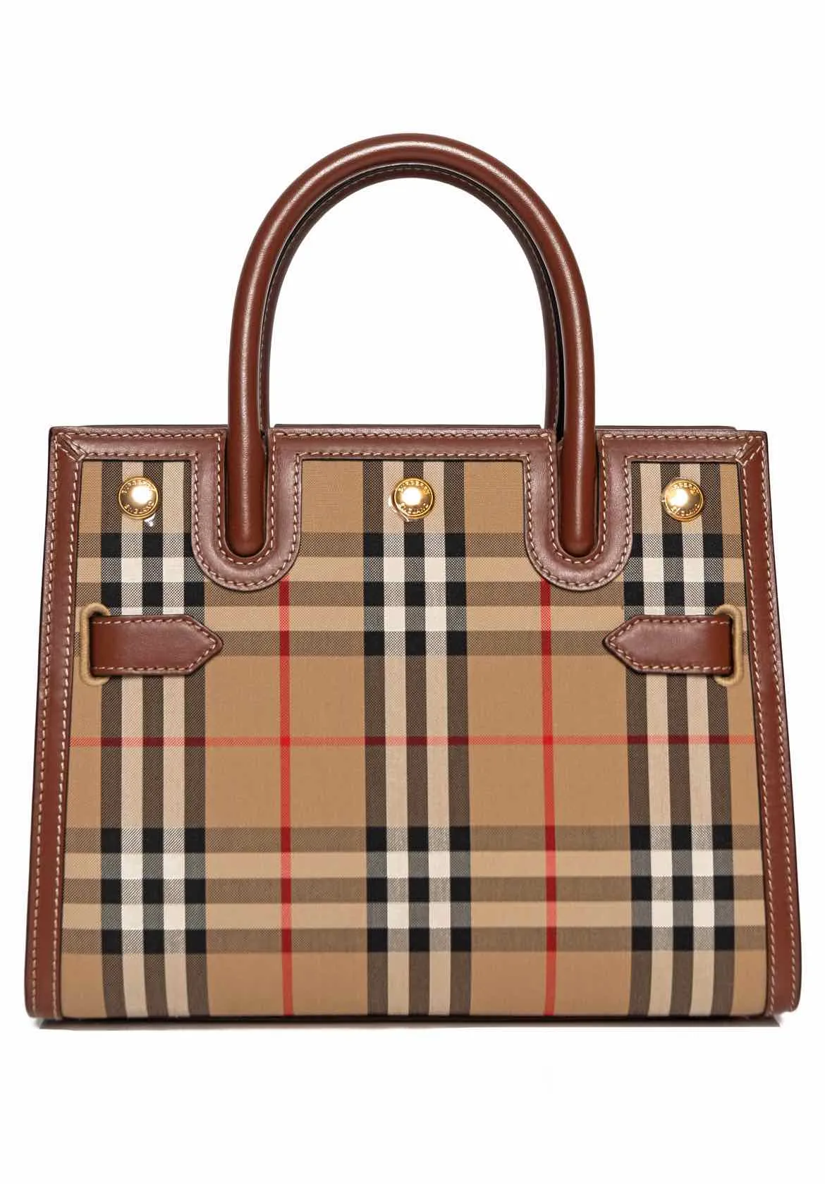 Burberry Vintage Check Baby Title Tote