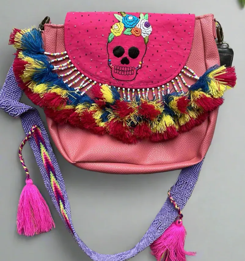 Calavera Frida purse