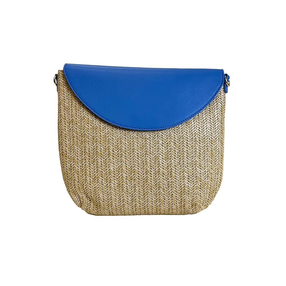 Camilla Crossbody Raffia Bag