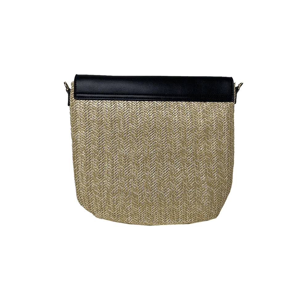 Camilla Crossbody Raffia Bag