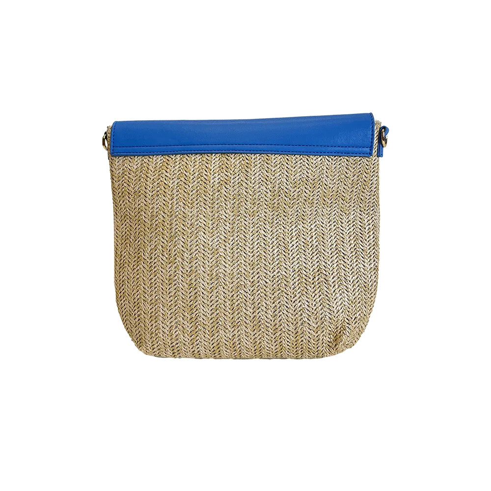 Camilla Crossbody Raffia Bag