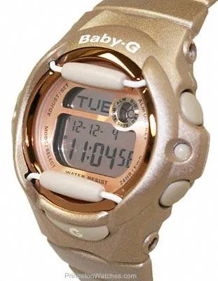 Casio Baby-G Whale Watch - Champagne Pink Design - Resin Strap