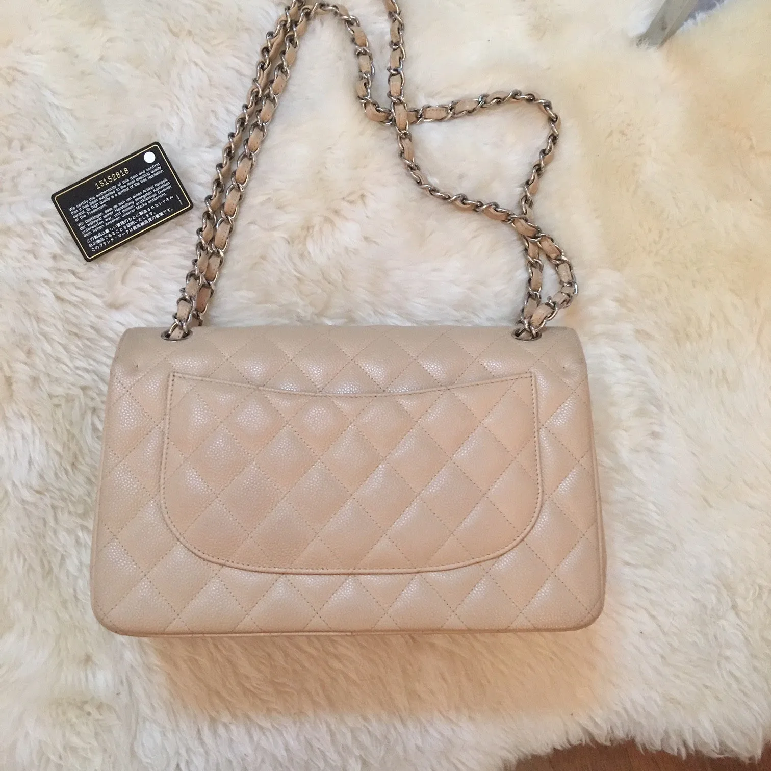 Chanel double classic flap