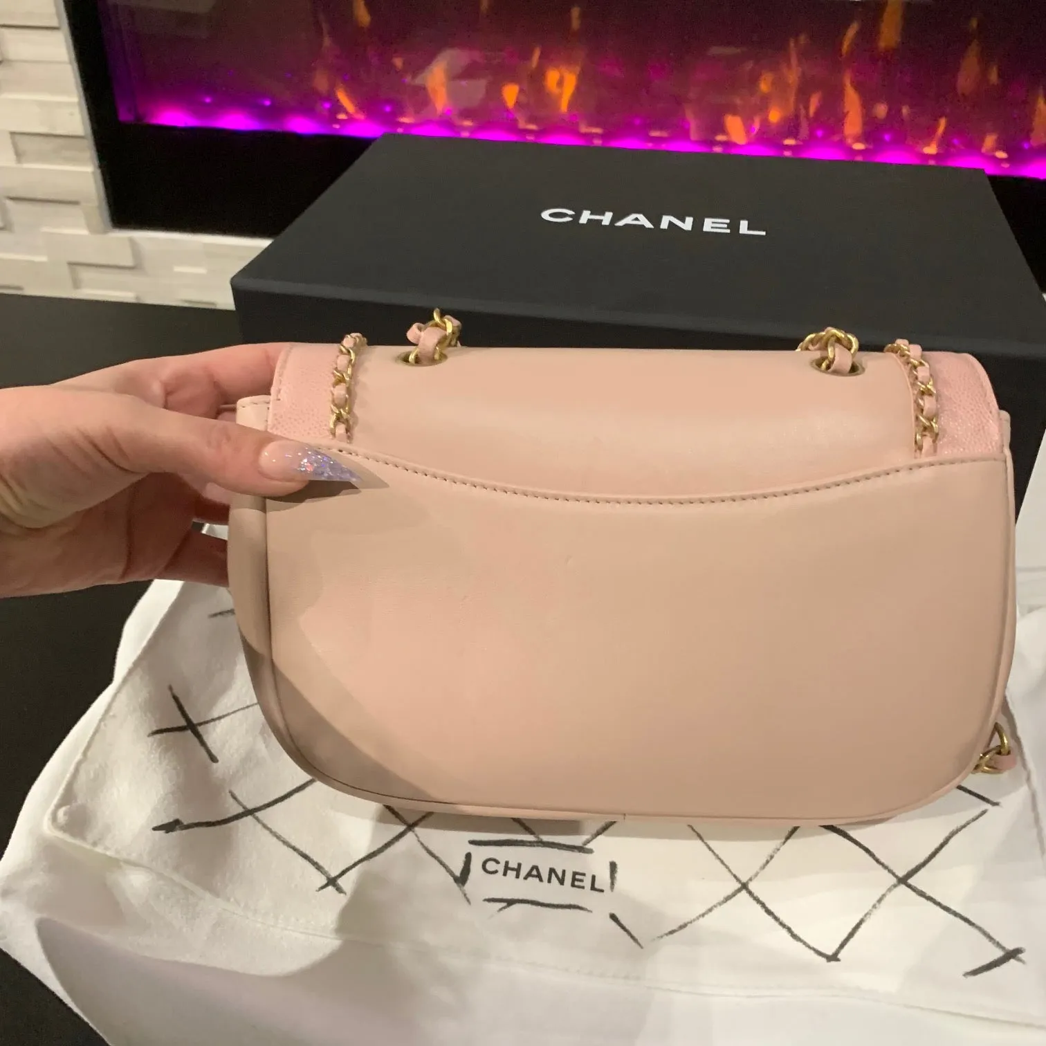 Chanel lovely chain bag