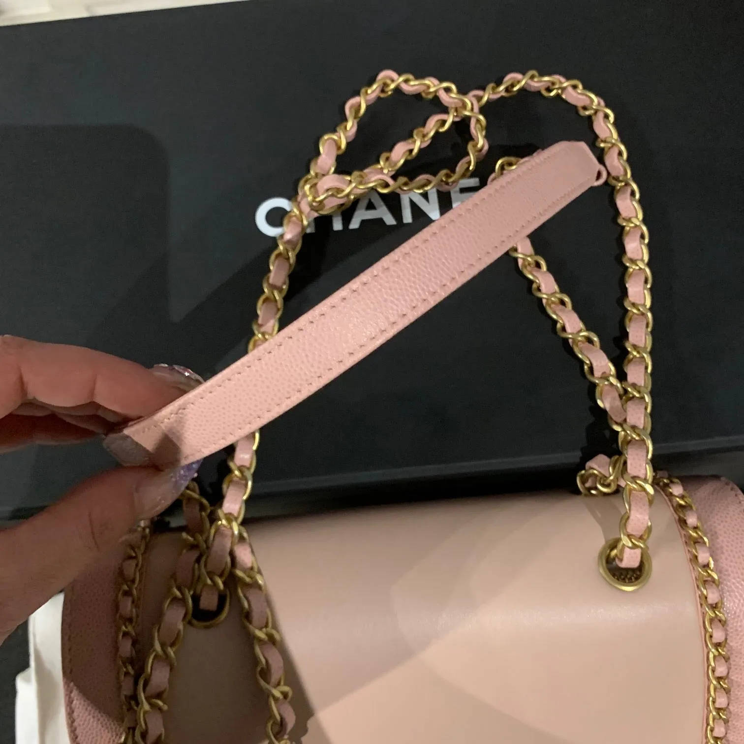 Chanel lovely chain bag