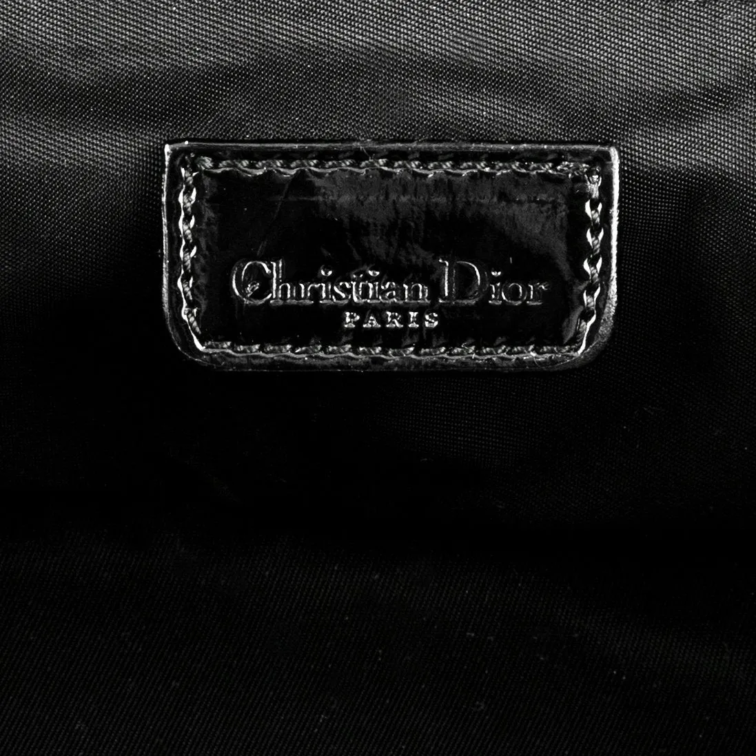 Christian Dior Black Diorissimo Box Bag