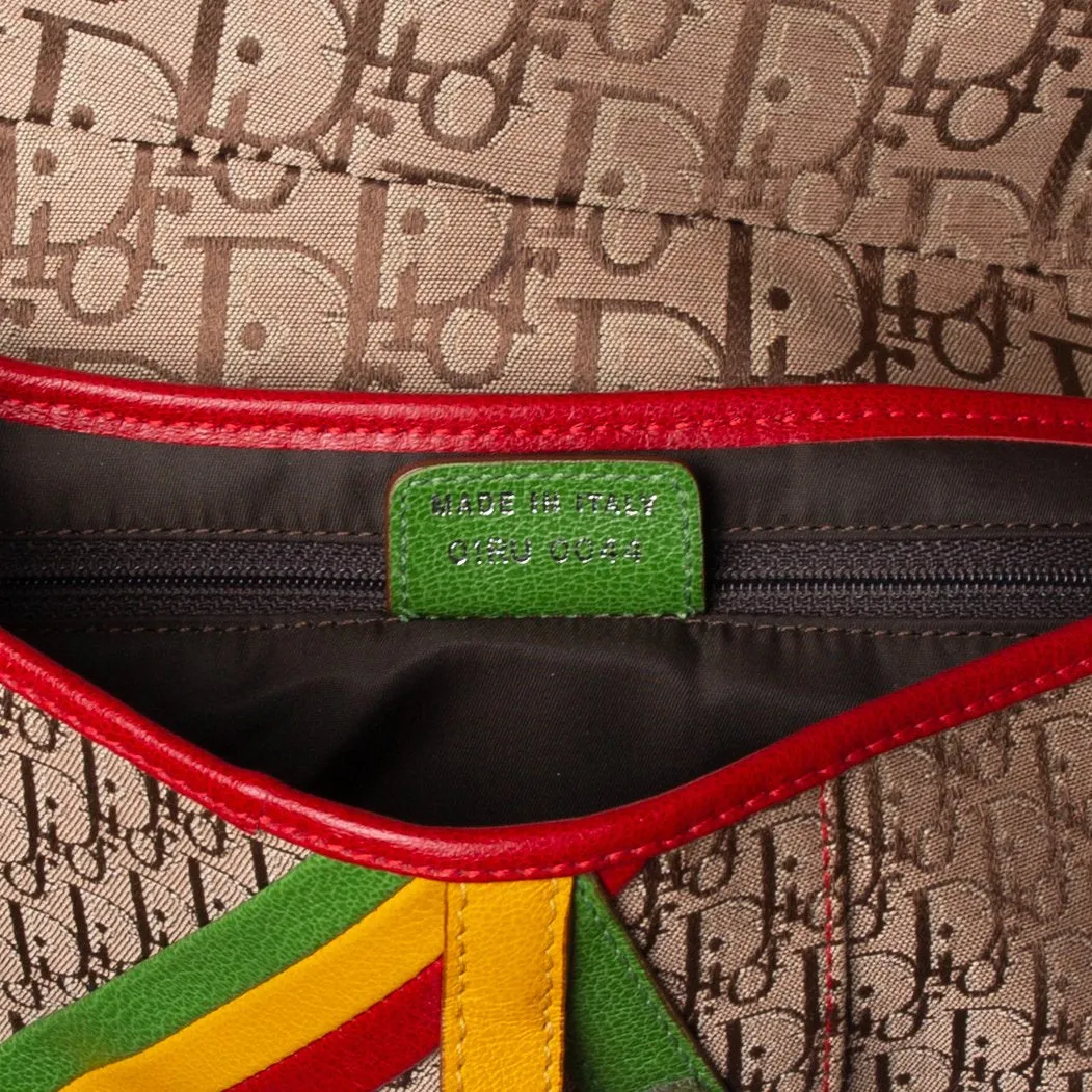 Christian Dior Rasta Saddle Bag