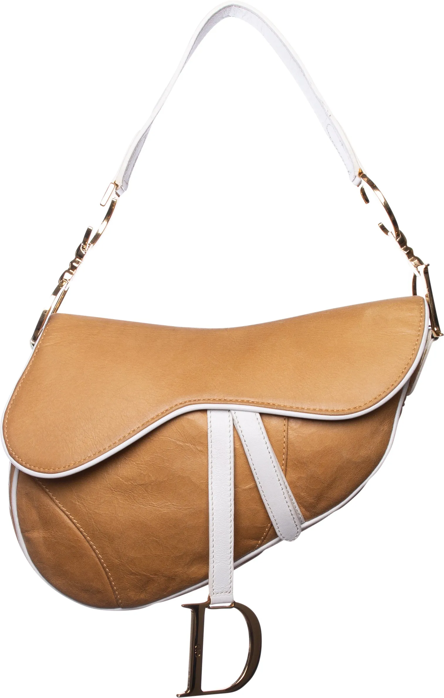 Christian Dior Spring 2000 Runway Leather Saddle Bag