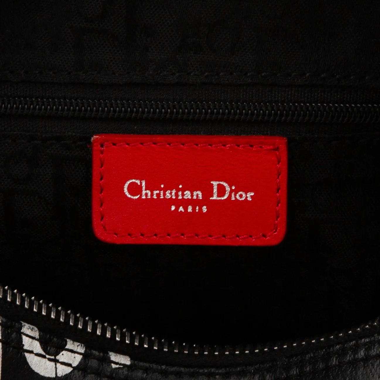 Christian Dior Spring 2004 Pierced Leather Bag