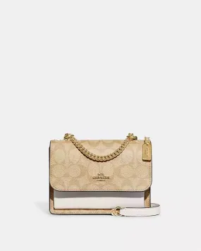 Coach Mini Klare Crossbody in Signature Canvas