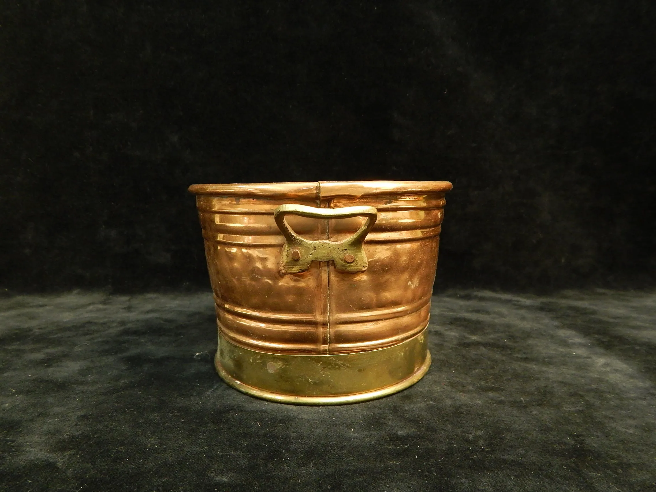 Copper Bucket with Handles - Good Condition