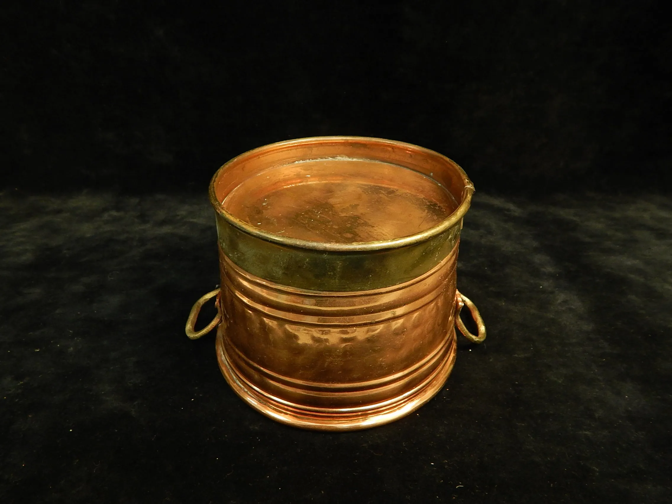 Copper Bucket with Handles - Good Condition