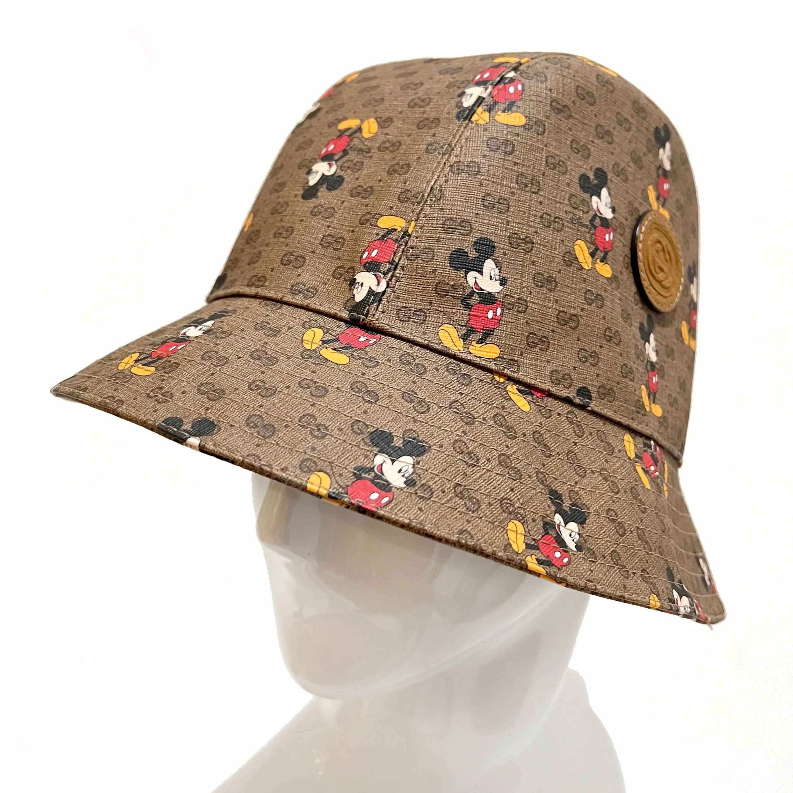 Disney X Gucci Mickey Monogram Bucket Hat