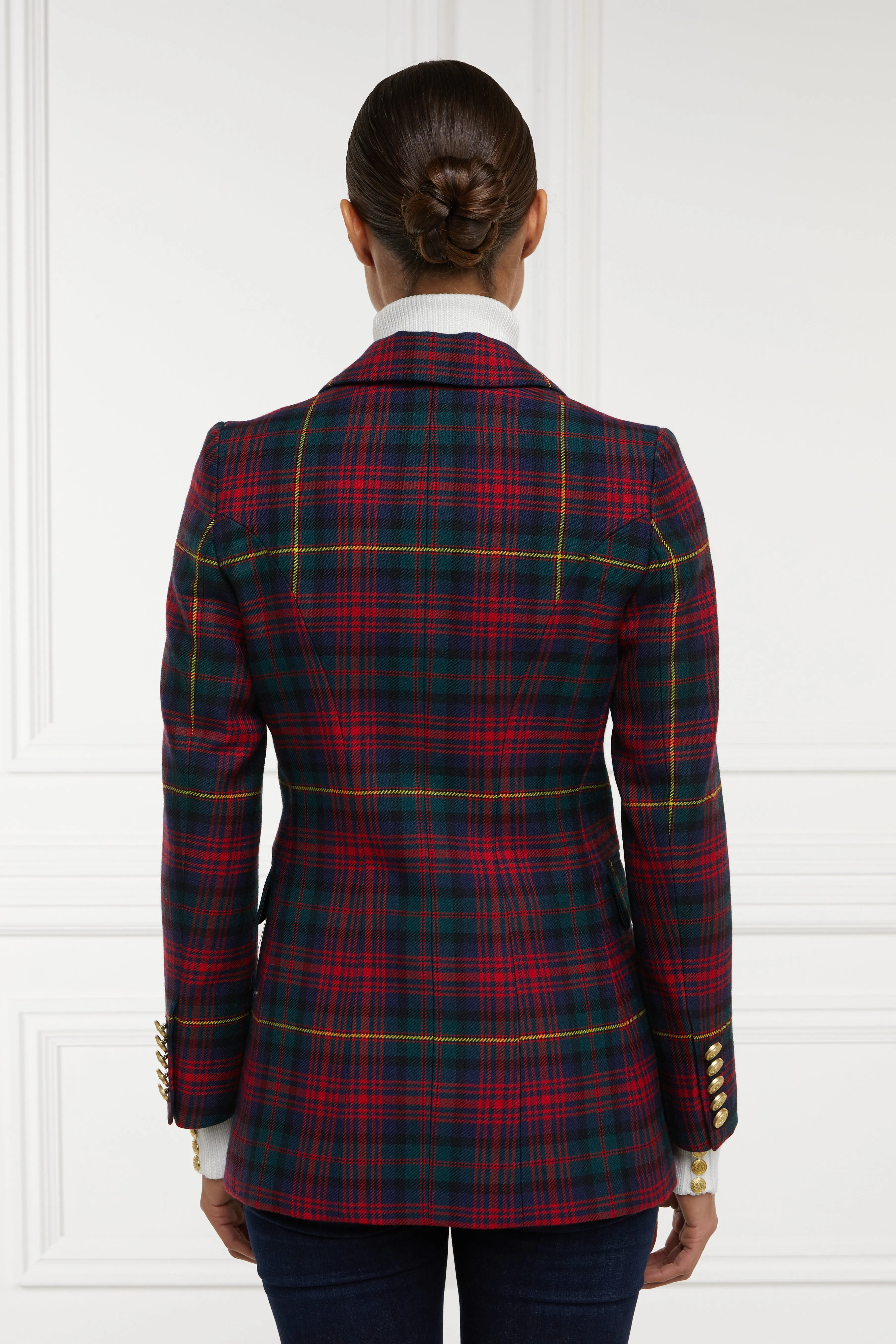 Double Breasted Blazer (Logan Tartan)