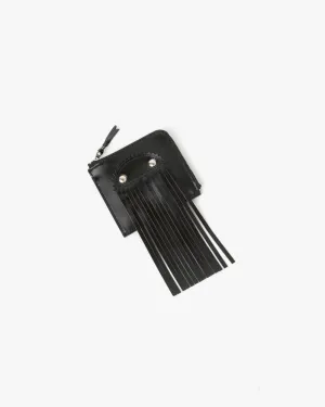 Fringe Wallet in Black