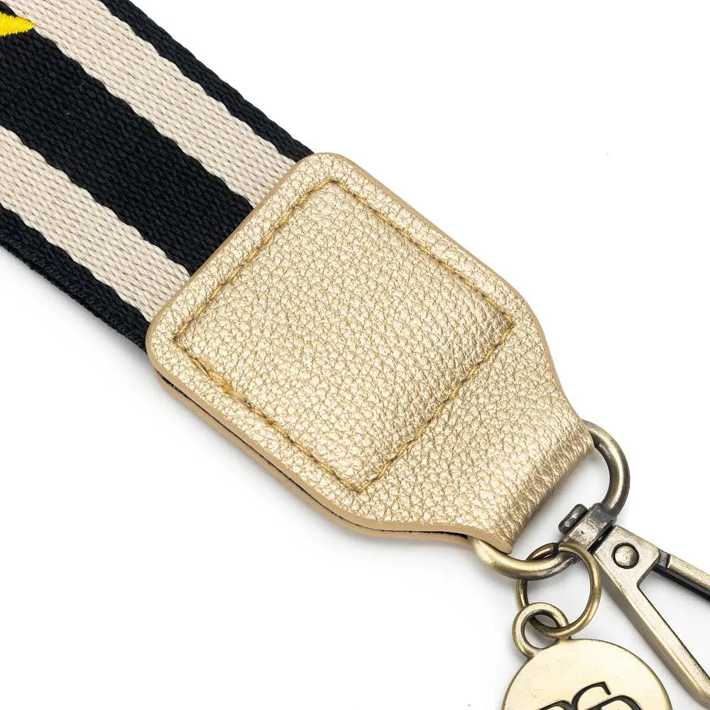 Gold Star Wristlet Strap