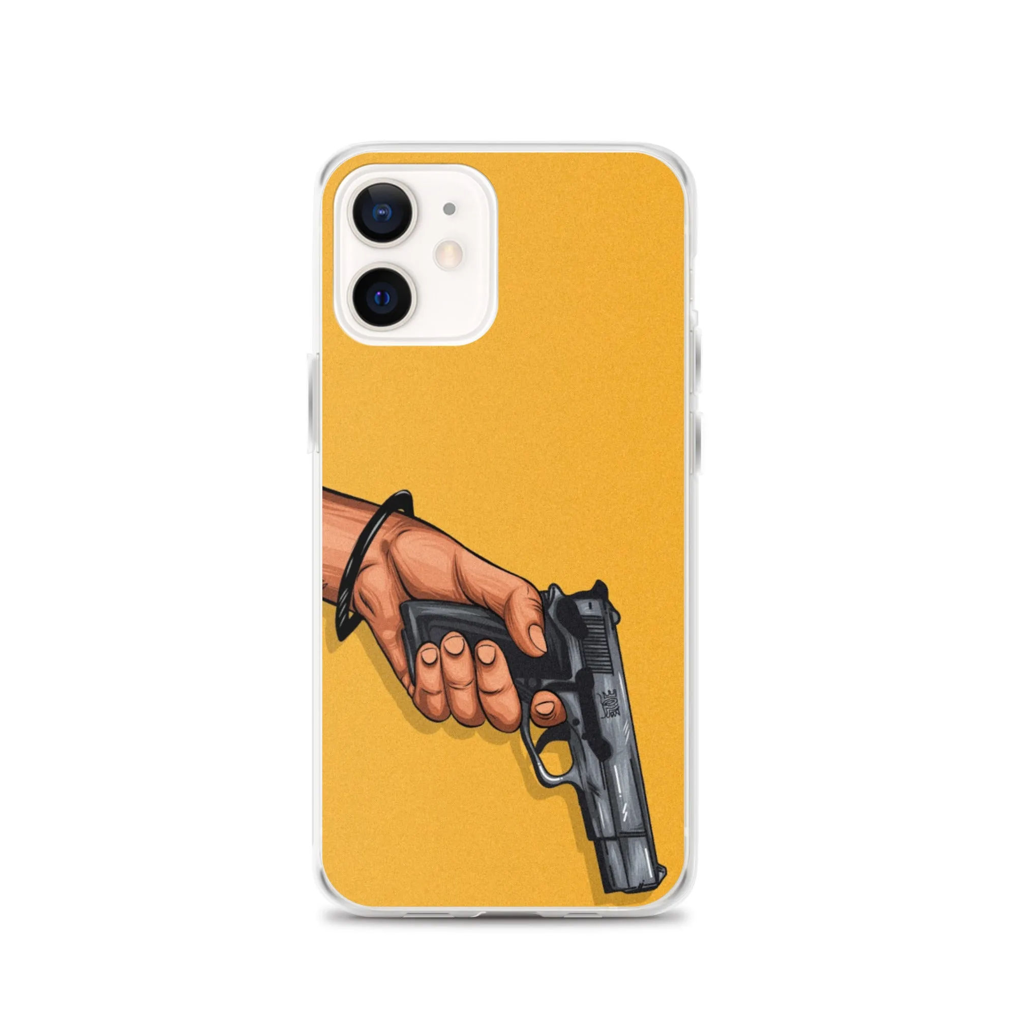 Hand with Gun iPhone Case