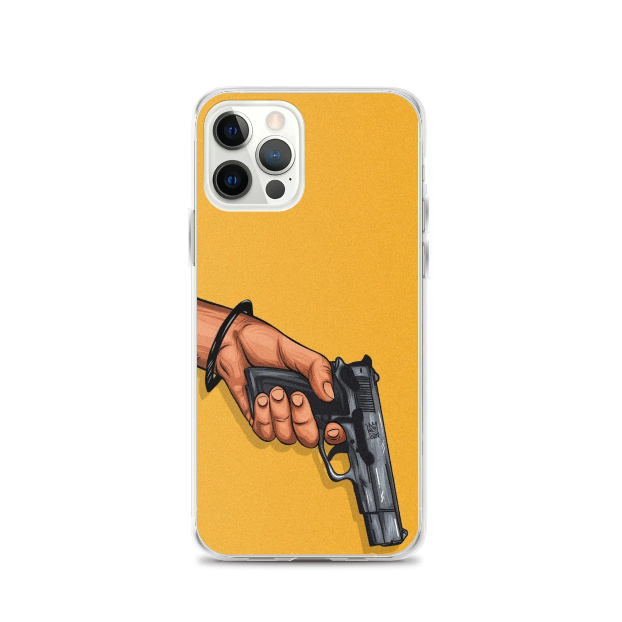 Hand with Gun iPhone Case