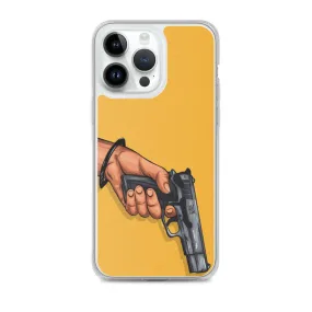 Hand with Gun iPhone Case