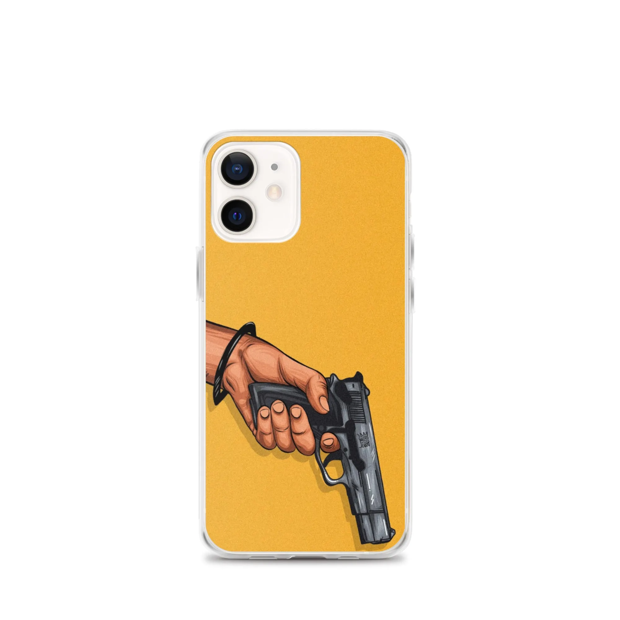 Hand with Gun iPhone Case