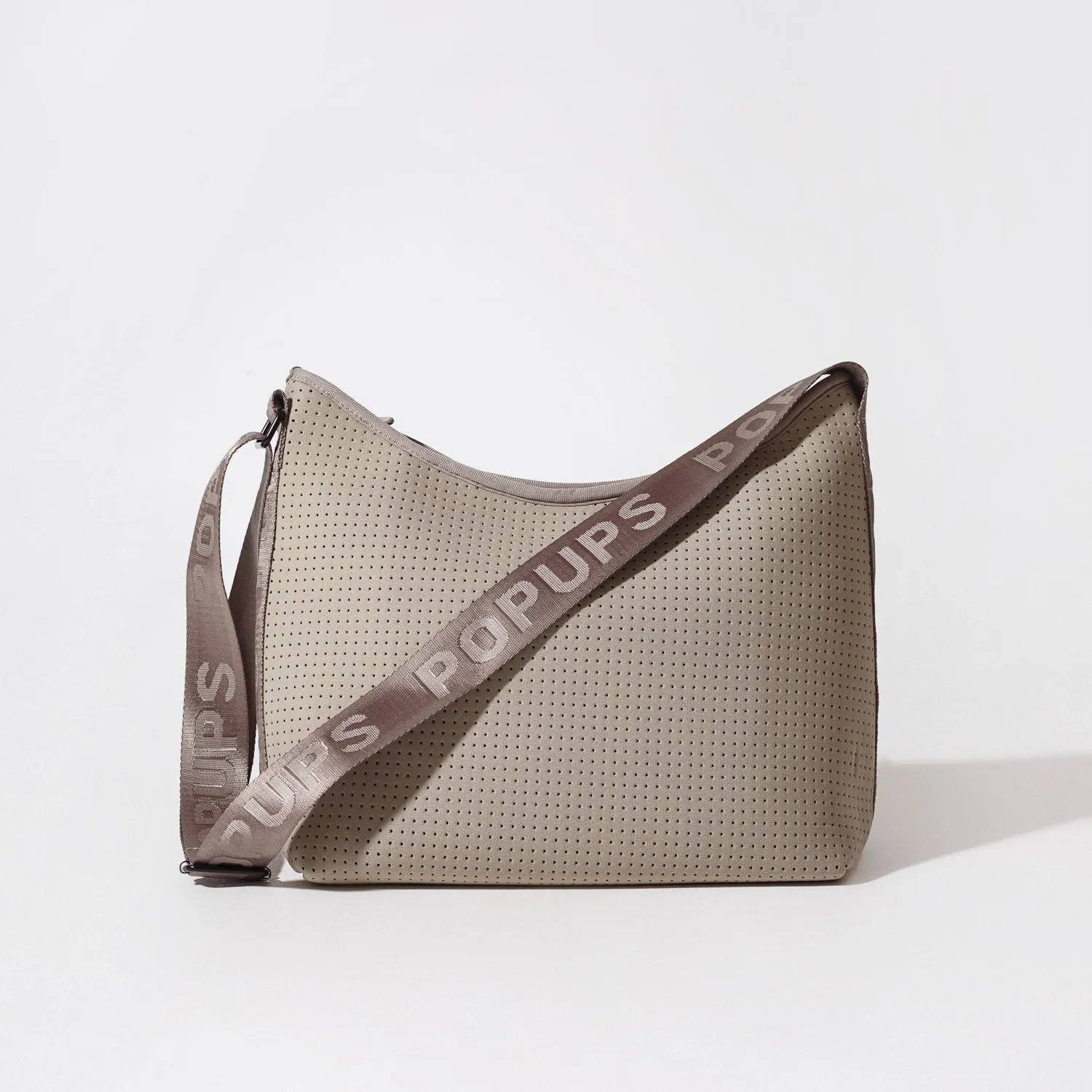 HOBO CROSSBODY BAG TAUPE