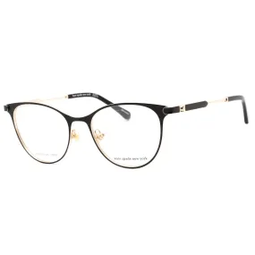 Kate Spade LIDA/G Eyeglasses GOLD BLACK / Clear demo lens