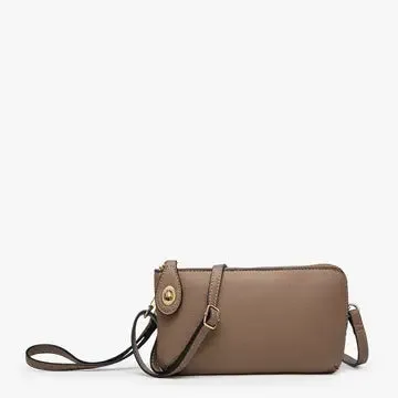 Kendall Crossbody/Wristlet w/ Twist Lock Closure