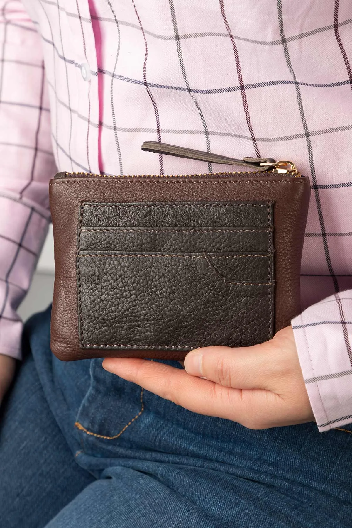 Ladies Leather Coin Purse - Helmsley