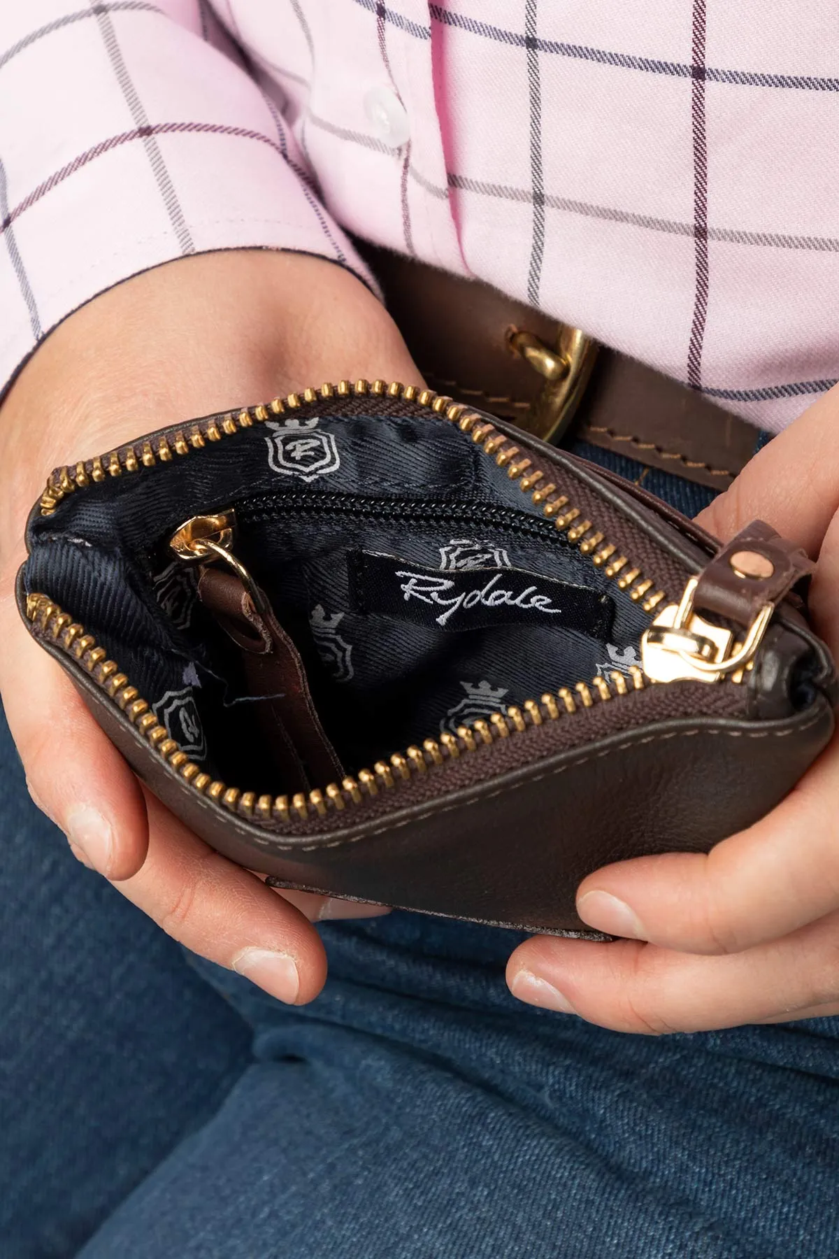 Ladies Leather Coin Purse - Helmsley