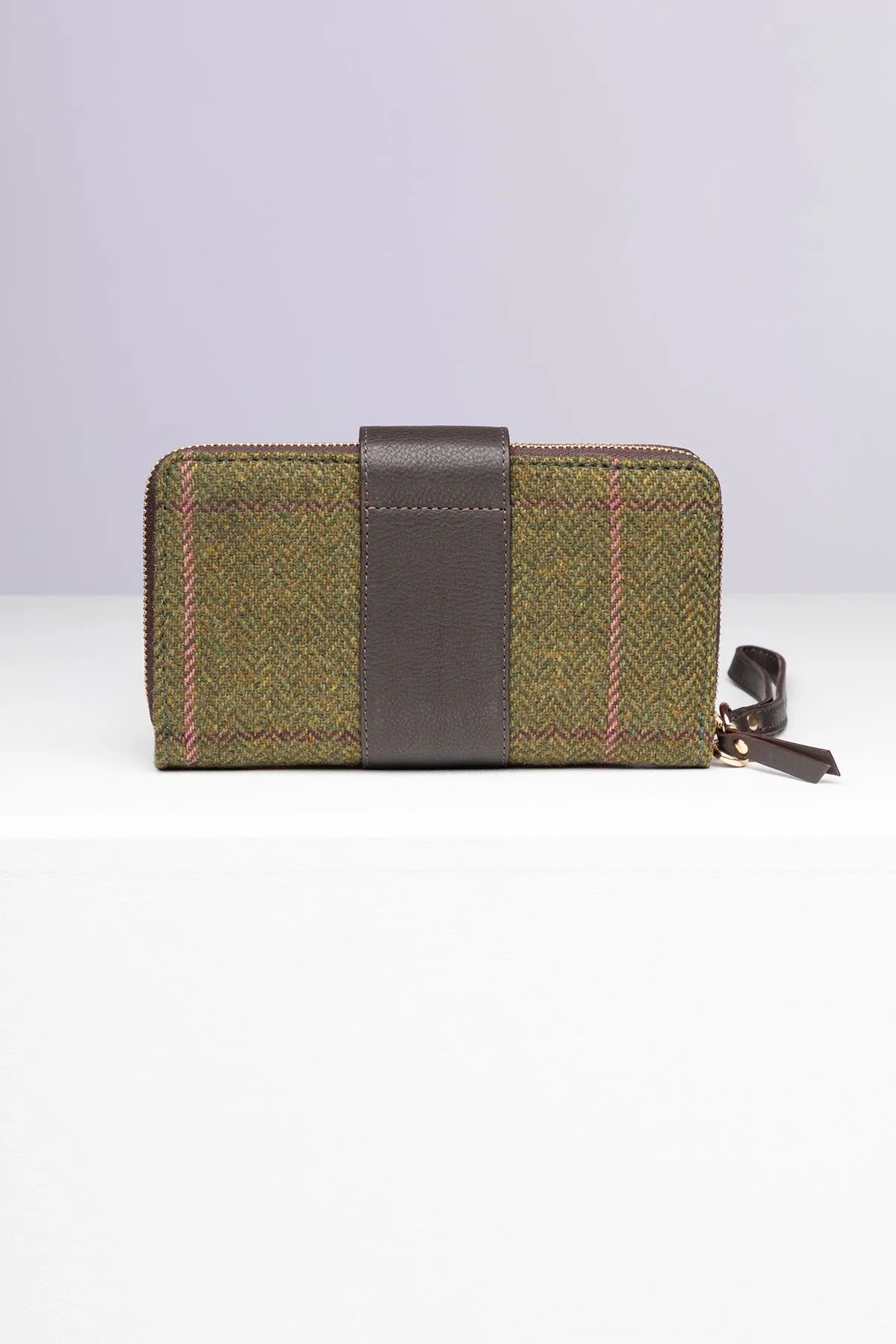 Ladies Tweed Clutch Purse - Helmsley