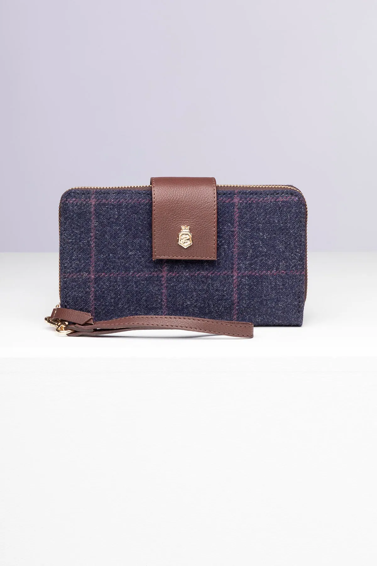 Ladies Tweed Clutch Purse - Helmsley