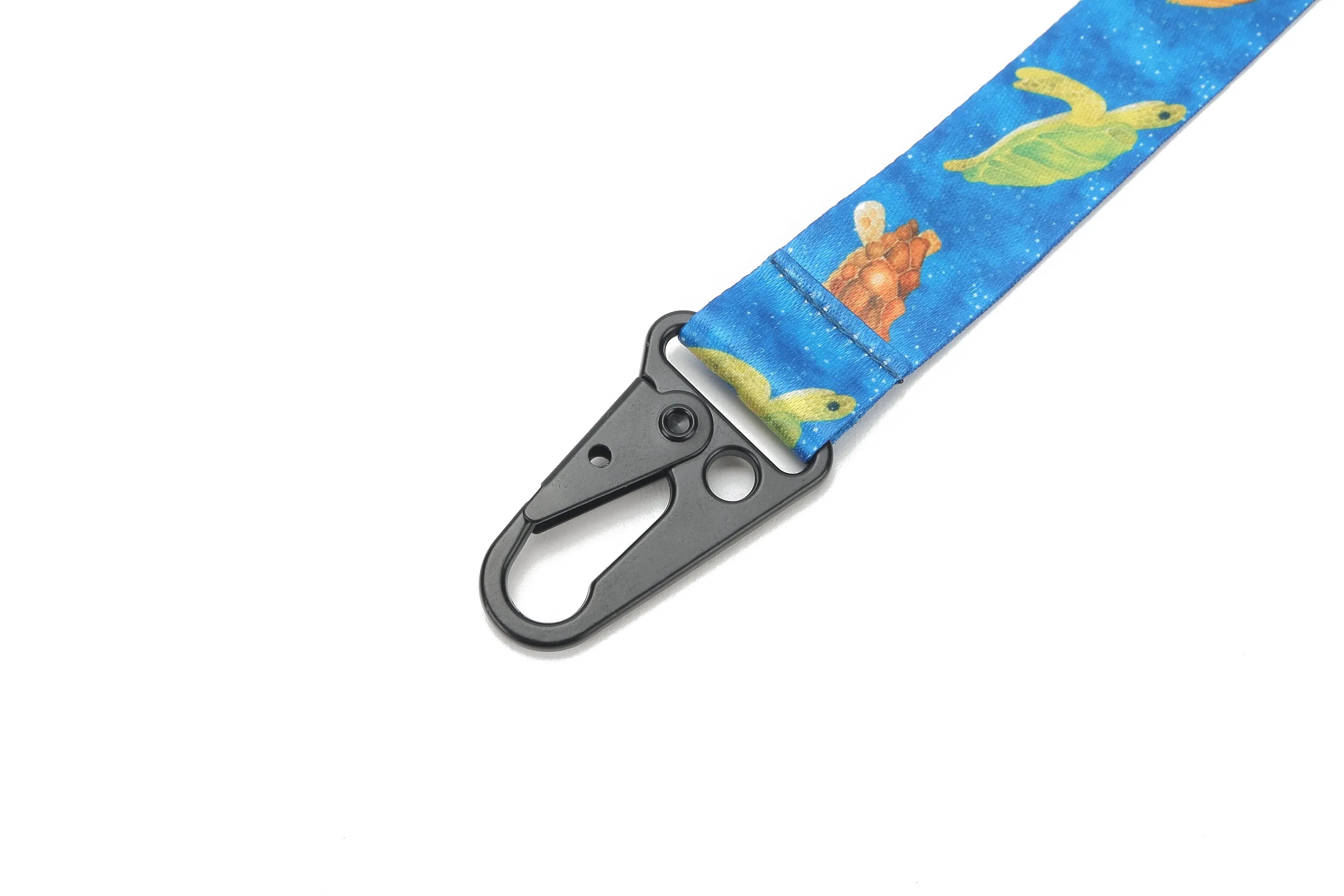 Lanyard Short Local Turtles Blue