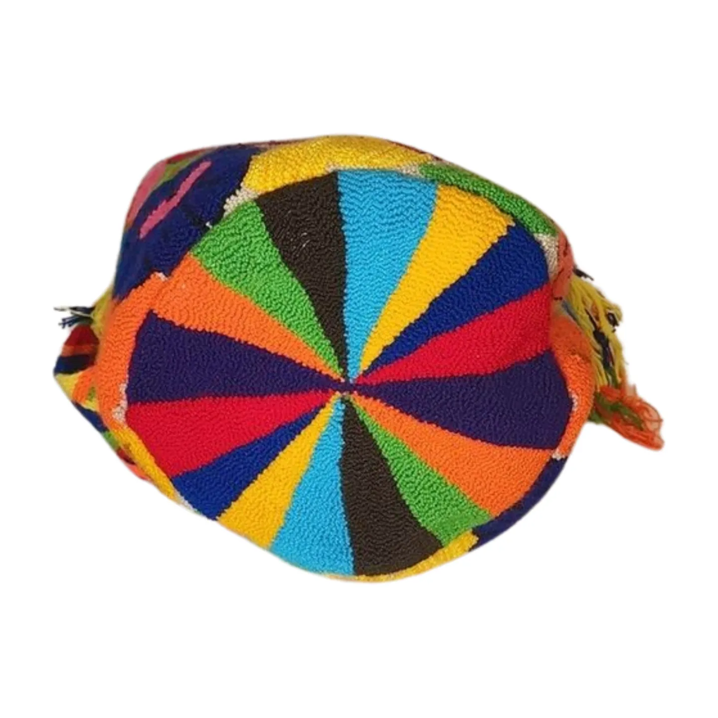 Lyla Large Handmade Punch-needle Wayuu Mochila Bag