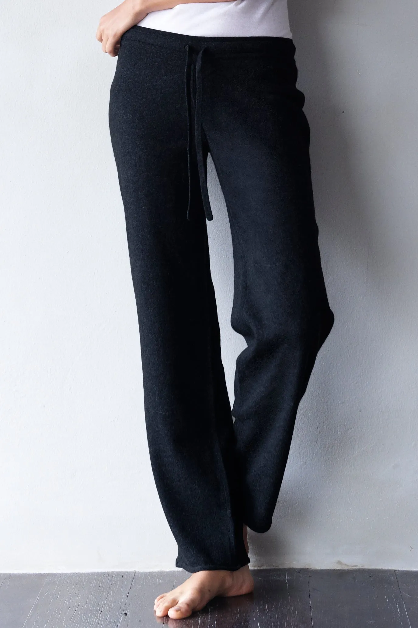 Mid-Weight Cashmere Track Pants