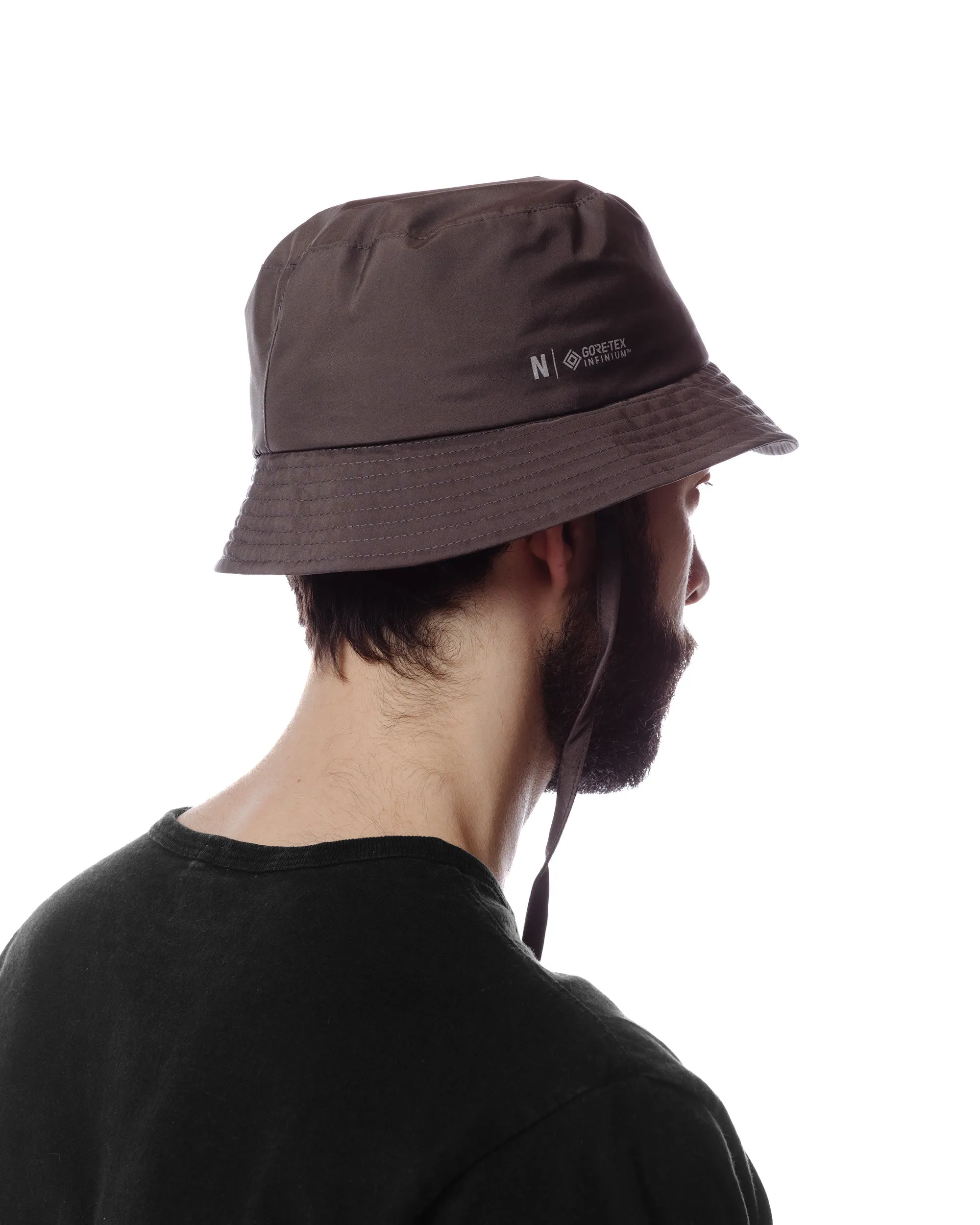 Norse Projects Gore-Tex Infinium Bucket Hat Heathland Brown