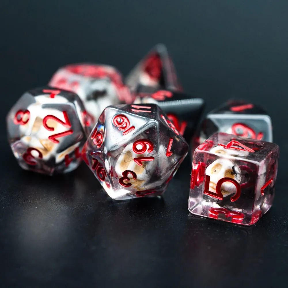 Ominous Pirate Skulls Dice