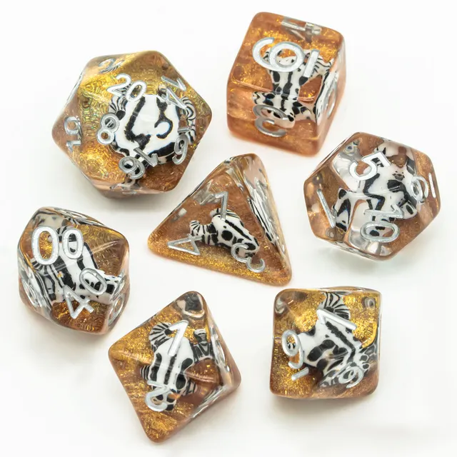 Ominous Pirate Skulls Dice